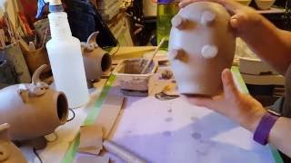 How to Make a Piggy Bank Part 2  Make and Attach the Piggy Parts [upl. by Sandstrom]