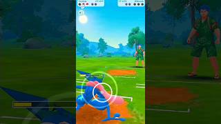 Greninja vs opponent osm battle in great leagues viralshortsshorts Pokemongo01PoKePrince79 [upl. by Allveta]