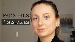 7 Most Common Mistakes When Using Face Oils [upl. by Ester]