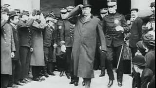 Theodore Roosevelts Return from Africa 1910 Part 1 [upl. by Vivl]