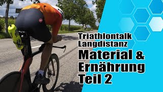 Triathlontalk Langdistanz Das schnellste Material [upl. by Naesal]