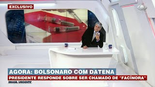 BOLSONARO CHAMA DORIA DE quotMOLEQUEquot  BRASIL URGENTE [upl. by Alliber]