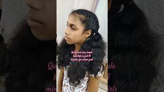 Hair style from school girl treanding minivlog hairstyle girls [upl. by Ariat]