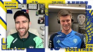 Illans love of British Food  Official Leeds United Podcast [upl. by Suiluj]