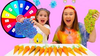 Ruby and Bonnie Mystery Slime Challenge [upl. by Shani]