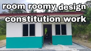 room roomy design constitution work [upl. by Adnauqal]