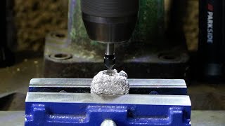 Will It Drill  Aluminium Foil Vs MIlling Cutter [upl. by Ingeborg]