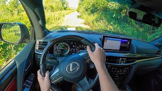 2021 Lexus LX 570  POV Test Drive Binaural Audio [upl. by Electra]