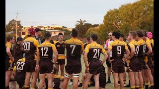 Padua College 1st XV  Round 6 vs St Peters 2023 [upl. by Yevad213]