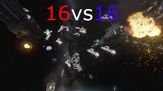 16vs16Space engineers battle [upl. by Naloc]