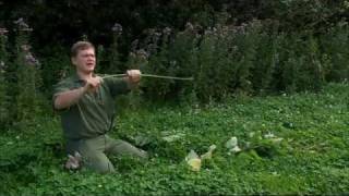 Ray Mears  How to make natural cordage from nettles Bushcraft Survival [upl. by Allesig10]