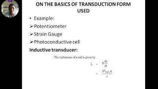 UNIT 1 TE CLASSIFICATION OF TRANSDUCER [upl. by Ayarahs]