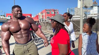 When Monsters Go Out In Public 😱 Biggest Bodybuilder Ever [upl. by Ayalahs]