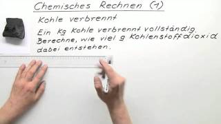 Chemisches Rechnen 1  Chemie  Allgemeine und anorganische Chemie [upl. by Ecinuahs]