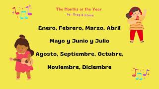 The Months of the YearSpanish  Children Songs [upl. by Picardi]