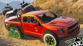 GTA V Online  Rolezinho com Caracara subindo Monte Chiliad [upl. by Candida]