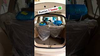 Toyota Rumion में इतना Space 😍 shorts rumion 7seater car [upl. by Maffa416]