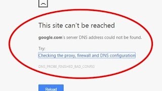 This site can’t be reached FIX Google Chrome [upl. by Okihcas77]