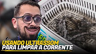 USANDO ULTRASSOM PARA LIMPAR A CORRENTE  PEDALOKOS [upl. by Marcella]