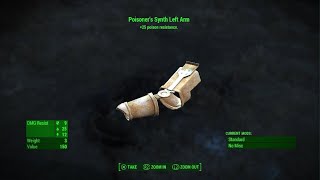 Fallout 4 Poisoners Synth Left Arm [upl. by Lebna]