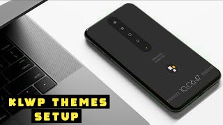 KLWP setup 2023। Kustom Live wallpaper setup। Tutorial। how to setup klwp themes ☀️Ep1 [upl. by Aliuqa]