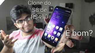 quotClonequot do Galaxy S8 de R490 Será boa coisa  Bluboo S8 [upl. by Kilah74]