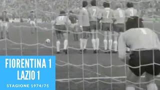 12 gennaio 1975 Fiorentina Lazio 1 1 [upl. by Inaj]