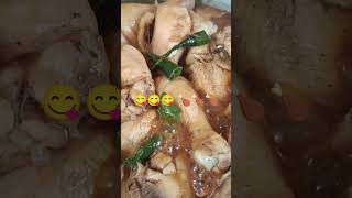 My simple adobo manok😊❤️ cooking food chickenrecipe 😋🍗 [upl. by Reibaj490]