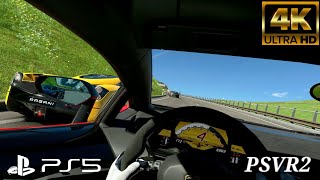 MOUNTAIN RUN in a Lamborghini Aventador  Gran Turismo 7 PSVR2 [upl. by Almire826]