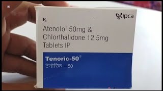 Tenoric50 Tablet  Atenolol amp Chlorthalidone Tablets  Tenoric 50mg Tablet Uses Side effect Benefit [upl. by Hada222]