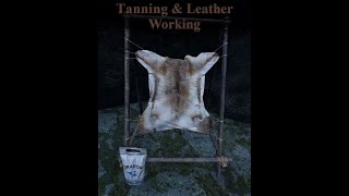 Immersive Leather Craft a DayZ Mod Guide  Tanning amp Leather Working Tutorial [upl. by Lolanthe]