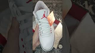 Review best Jordan 3 White Cement Reimagined from stockx kicks [upl. by Ellimahs]