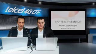 TelcelEnVivo Evento de Apple Marzo 2016 [upl. by Ver858]