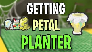 Getting Petal Planter  2024  Bee Swarm Simulator [upl. by Routh]