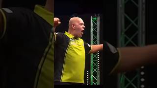 🚨 MvG party hard JA 😬 Darts Michael van Gerwen Dart shorts 🎯 [upl. by Esile]