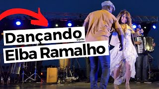 Marquinhos do Forró dançando com Elba Ramalho em Lisboa  PT Brasil Junino  Parque das Nações [upl. by Haisi]