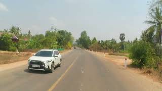 Adventure Trip on National Road 66 Siemreap Exploring Cambodian Countryside 🚗🌄 Must See Cambodia [upl. by Leta189]