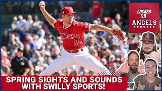 Los Angeles Angels Spring Training Sights amp Sounds with Swilly Sports Blake Snell 1 WORD Per Halo [upl. by Nylkcaj]