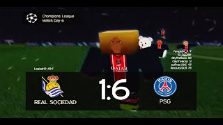 RESA Real Sociedad vs Paris Saint Germain  Champions League  Highlights [upl. by Engud279]