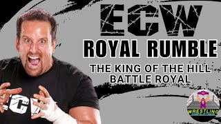 A Look At ECWs Royal Rumble  The King Of The Hill Battle Royal [upl. by Dympha4]