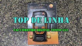 Unboxing Vacuômetro Digital Testo 552  Acessórios [upl. by Ellatnahc76]