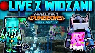 🔴PREMIERA HIDDEN DEPTHS  Gramy z widzami w nowe DLC Minecraft Dungeons Hidden Depths [upl. by Rexferd]