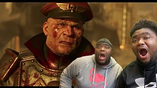 Twins React to Warhammer 40K The Tithes Orcs are Attacking  REACTION [upl. by Gayle]