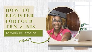 How to apply for your TRN and NIS  Jamaica jamaica trn nis workinginjamaica [upl. by Callista]