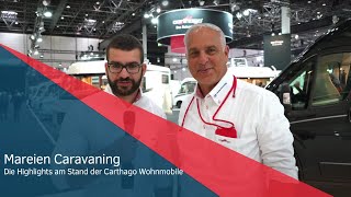 Caravan Salon 2023 Die Highlights am Stand der Carthago und Malibu Wohnmobile [upl. by Leschen569]