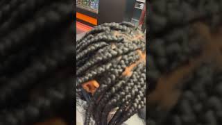 Box braids latesthairstylesforblackwomen hairstyles knotlessbraids [upl. by Kori]