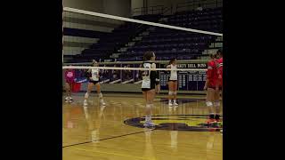 🏐Angelo State commit Annie Witt 25 scores for Liberty Hill Volleyball [upl. by Anyah]