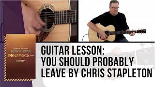 🎸 Easy Country Guitar Song Lesson You Should Probably Leave  Performance  TrueFire [upl. by Henson902]