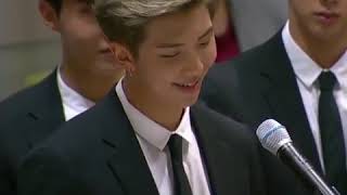 BTS SPEECH AT THE UNITED NATIONS  UNICEF HDENGLISH SUBTITLE [upl. by Oiznun]