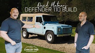 David Flatman x Exmoor Trim  The Full Land Rover Defender 110quot Fit [upl. by Yknarf]